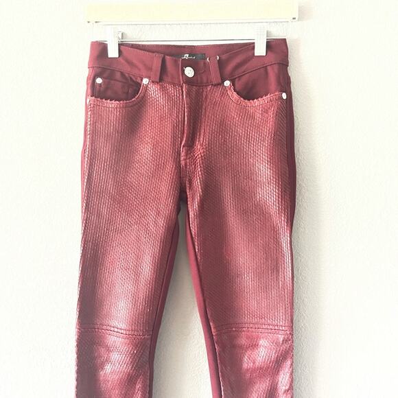 New 7 For All Mankind The Pieced Skinny Jeans - Picture 3 of 11